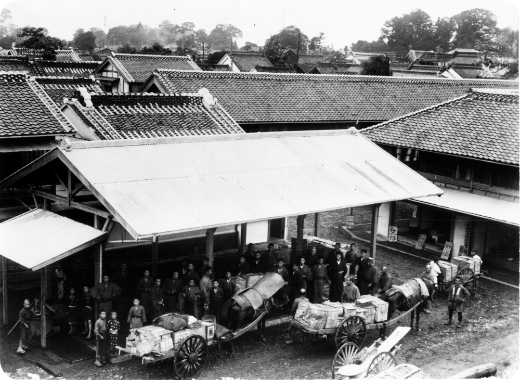 幕末から明治時代初めごろまでの国内屈指の織物の集散地 イメージ